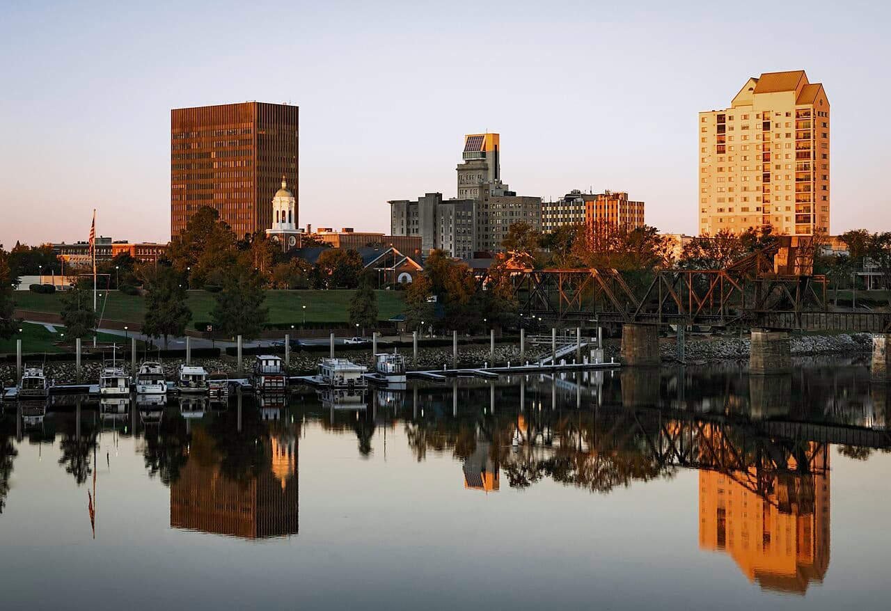 Augusta, GA skyline