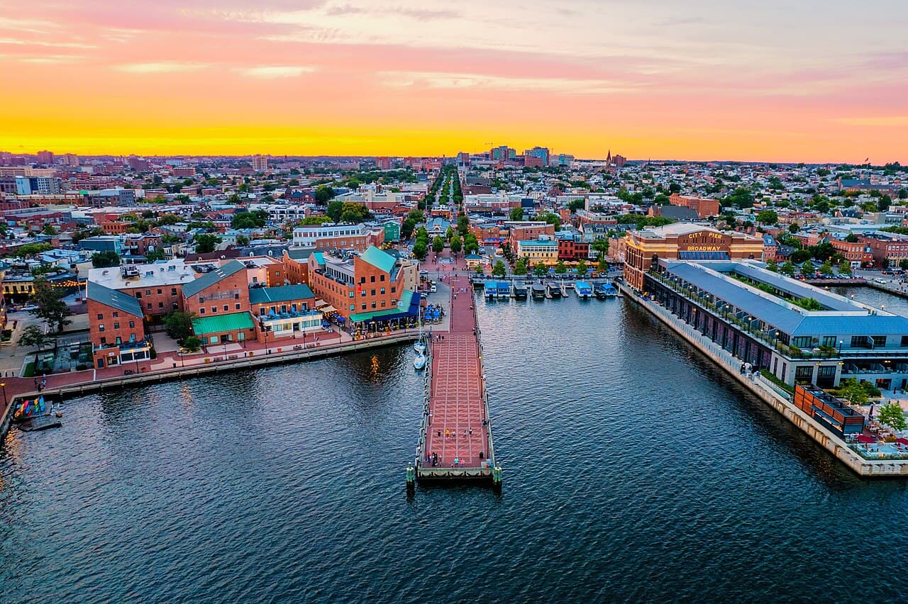 Baltimore, MD skyline