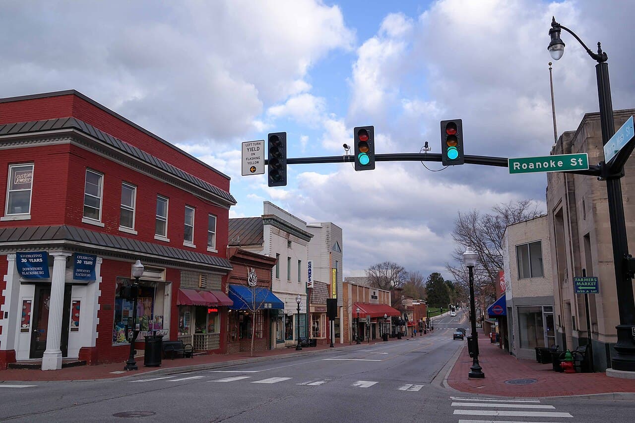 Blacksburg, VA skyline