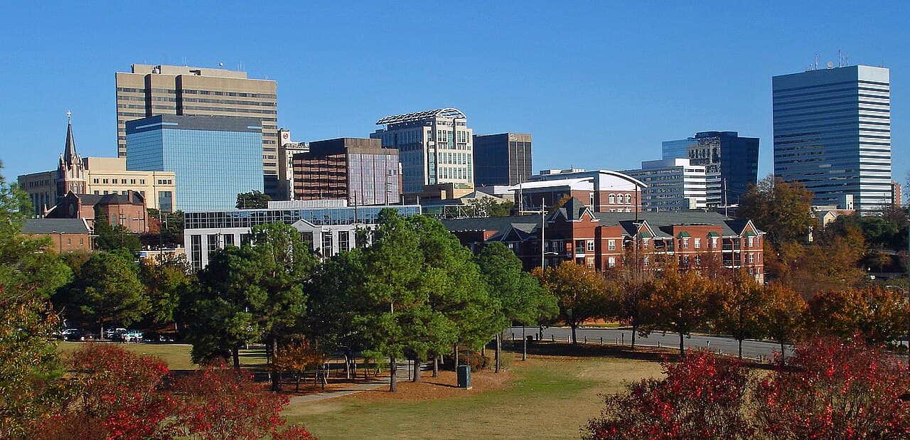 Columbia, SC skyline
