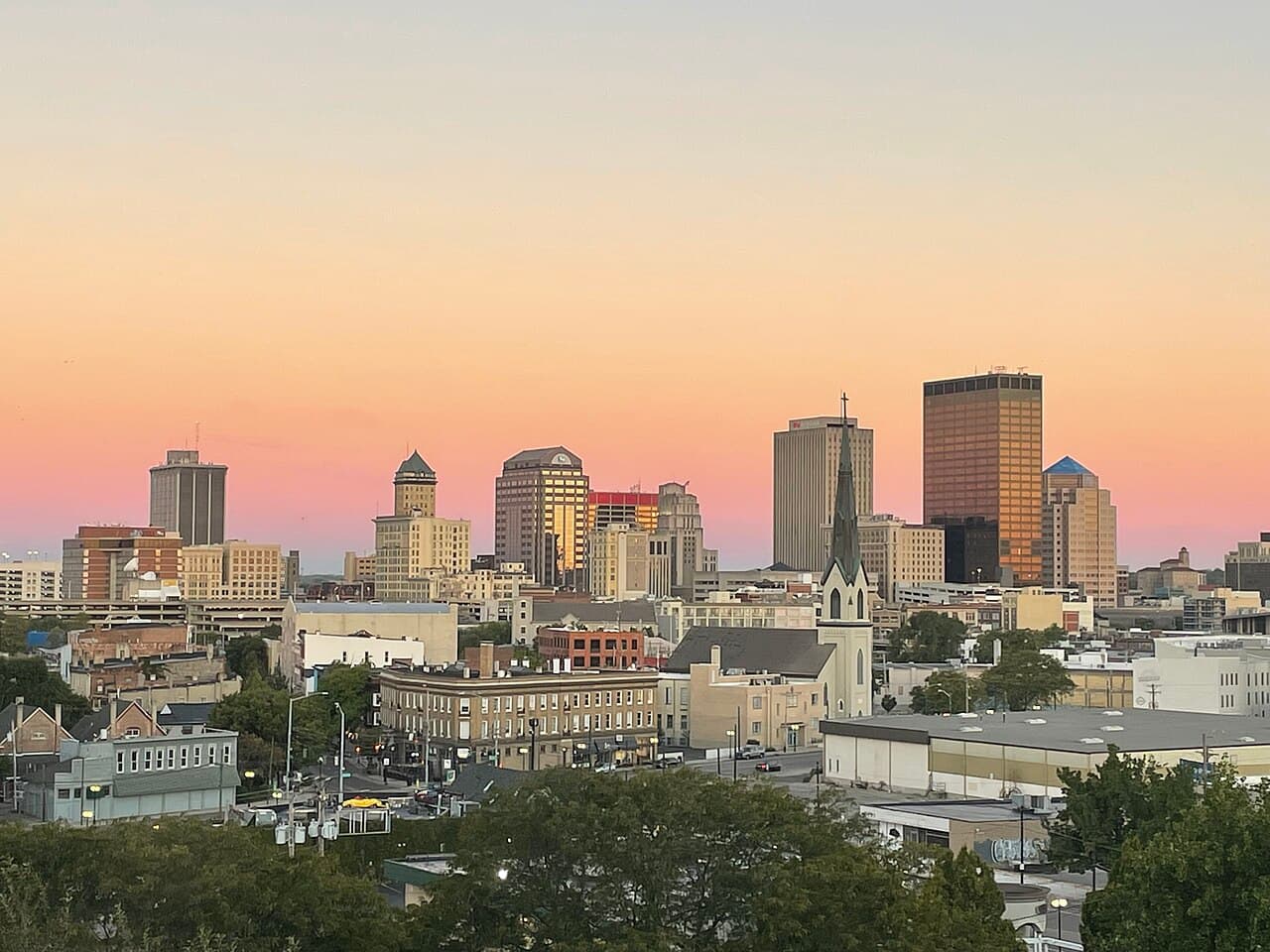 Dayton, OH skyline