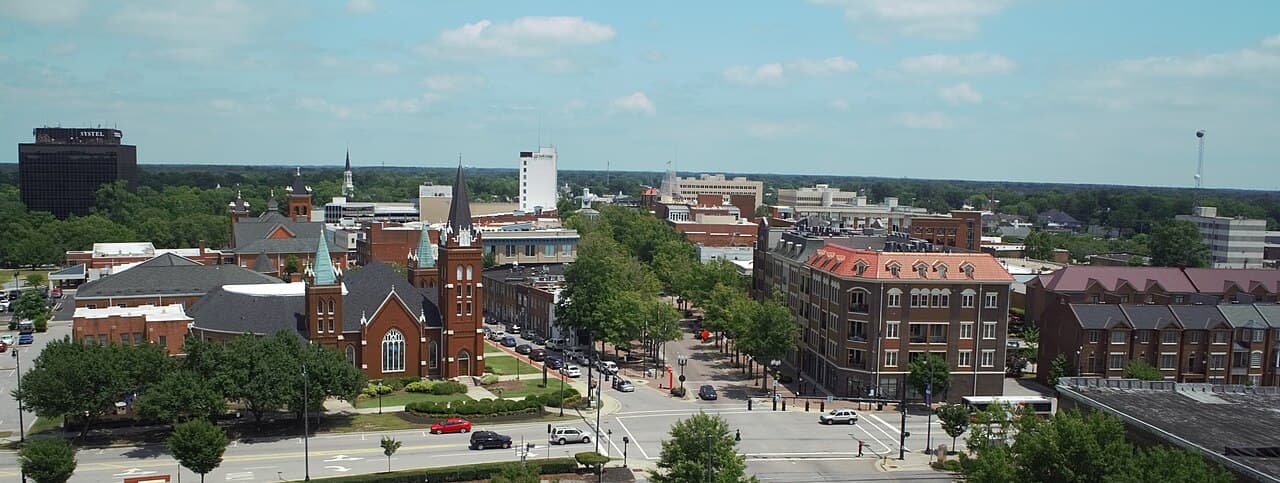 Fayetteville, NC skyline