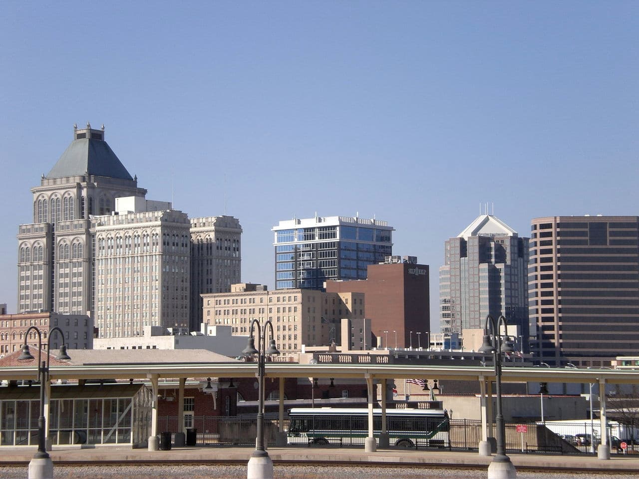 Greensboro, NC skyline