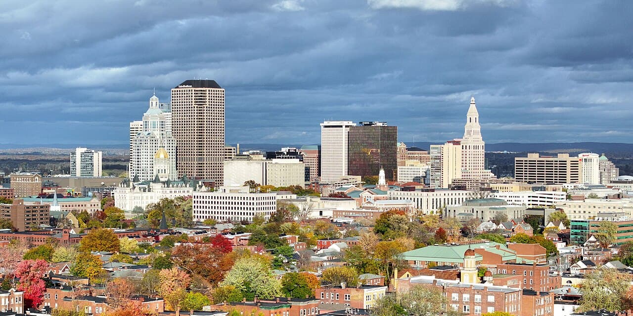 Hartford, CT skyline