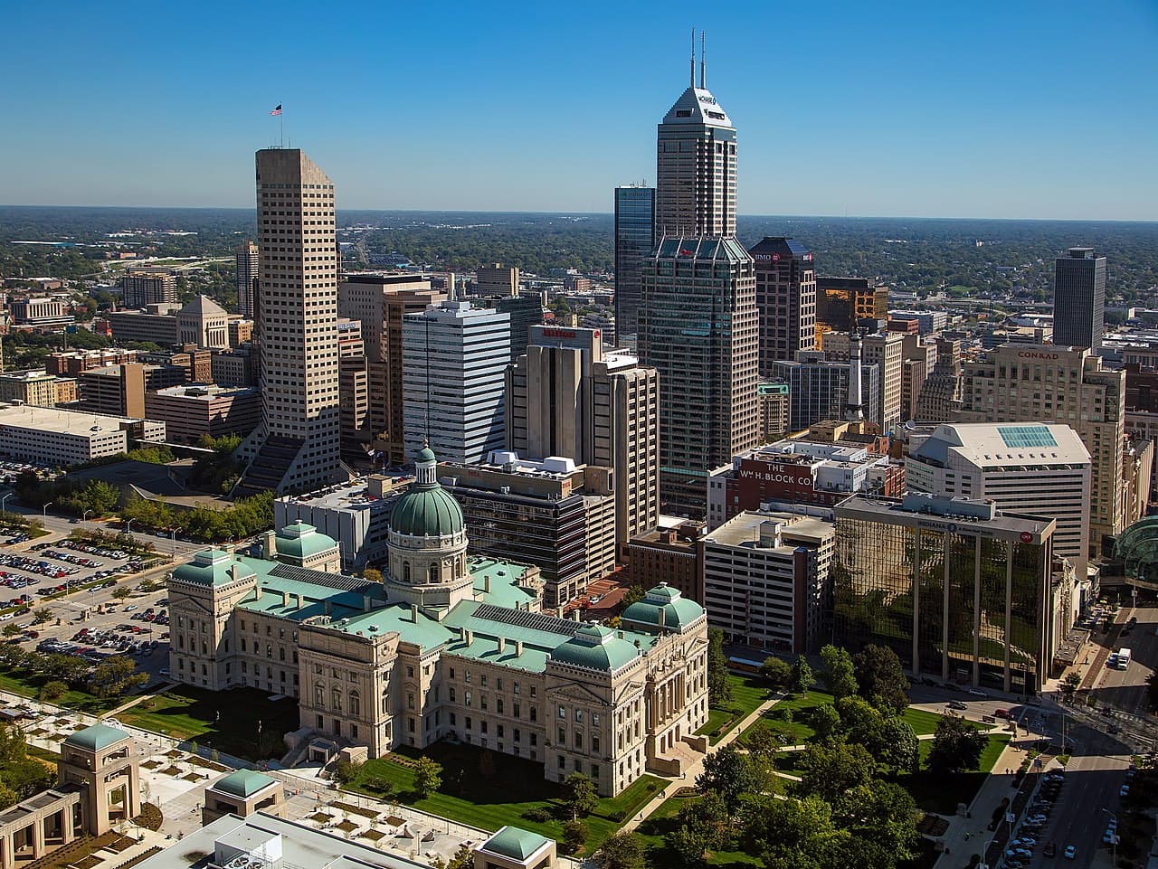 Indianapolis, IN skyline