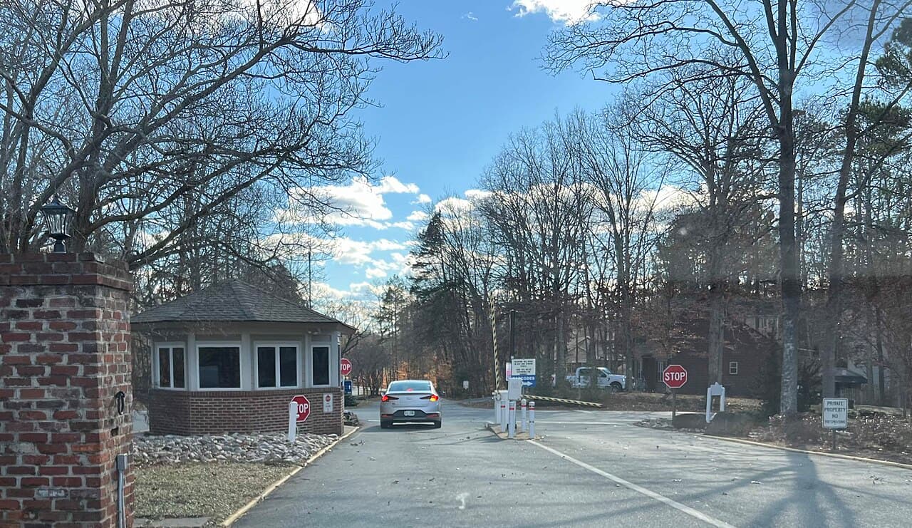 Lake Monticello, VA skyline