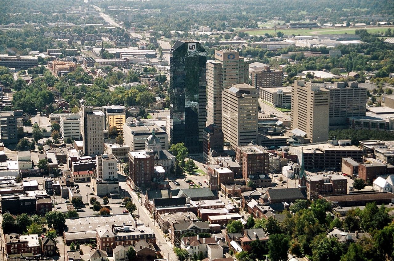 Lexington, KY skyline
