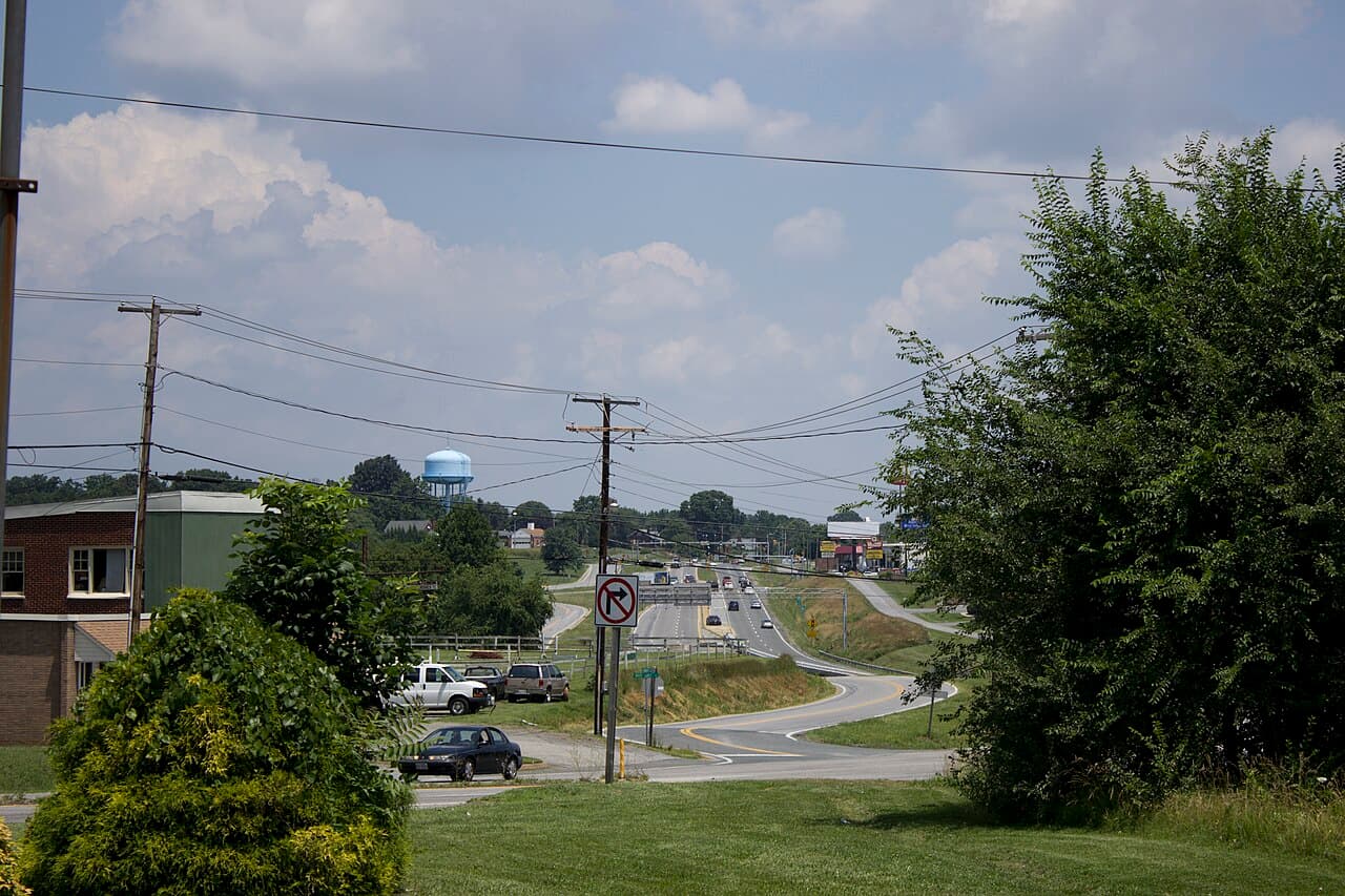 Madison Heights, VA skyline