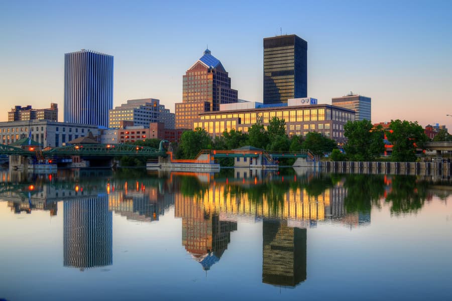 Rochester, NY skyline