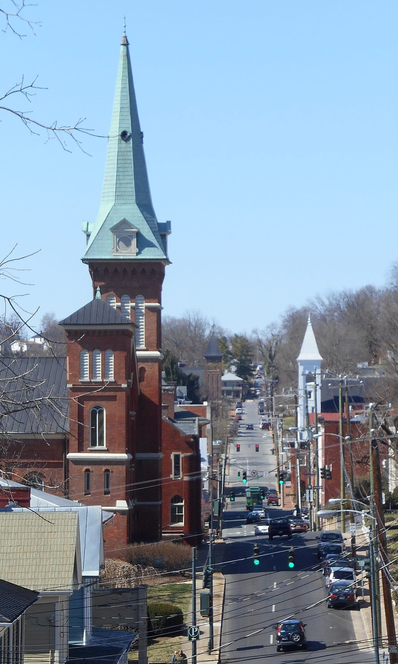 Staunton, VA skyline