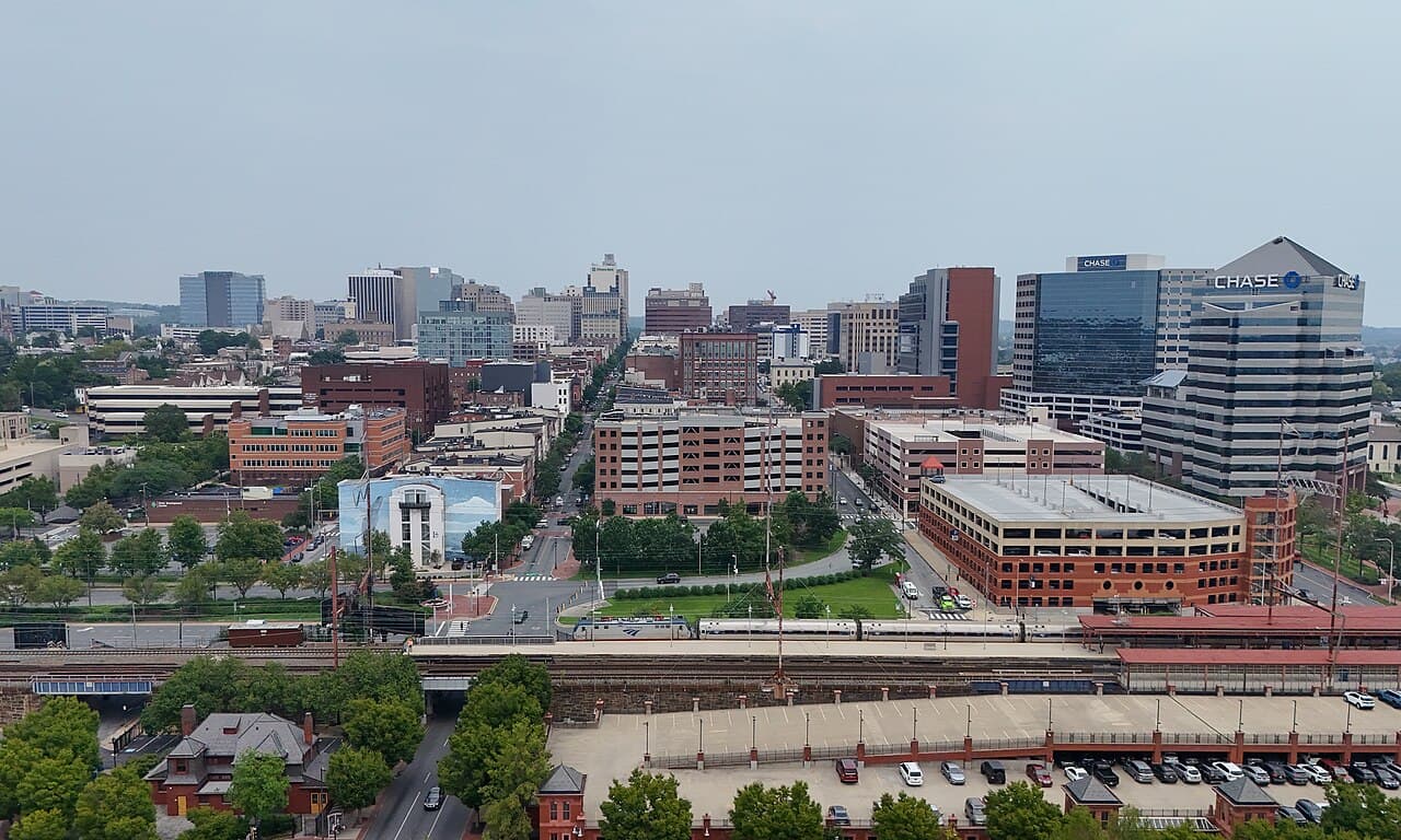 Wilmington, DE skyline