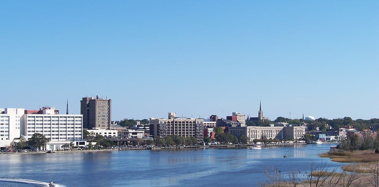 Wilmington, NC skyline