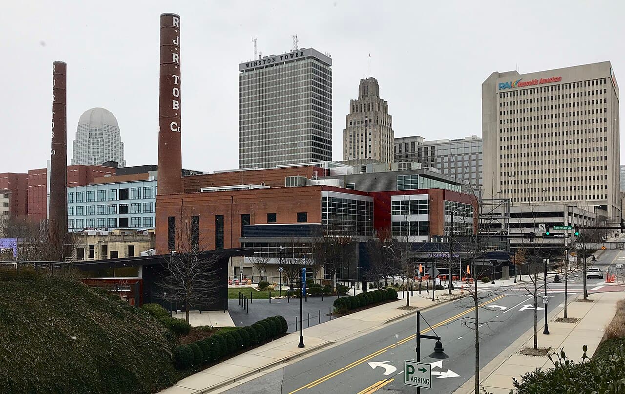 Winston-Salem, NC skyline