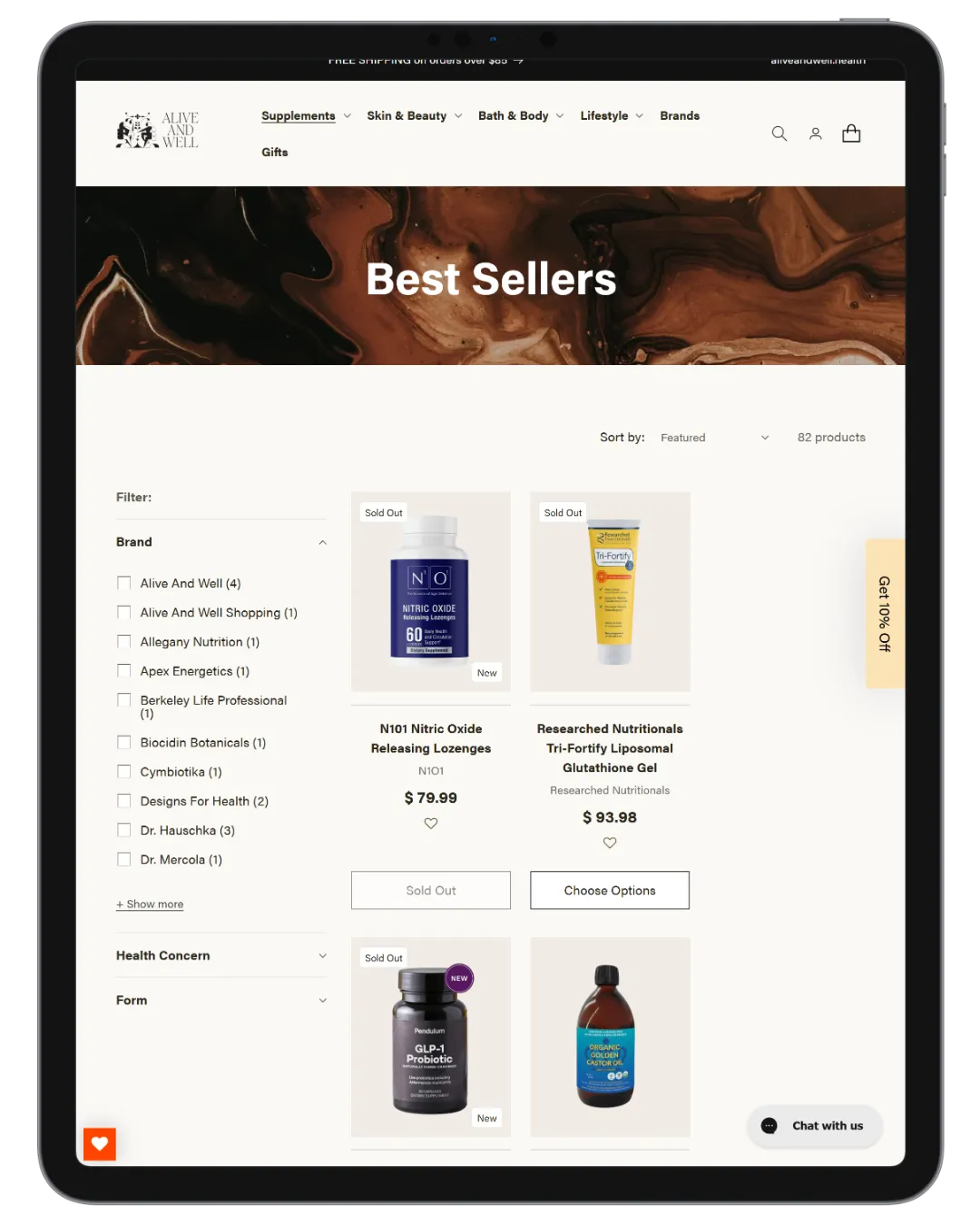 Shopify storefront showcase