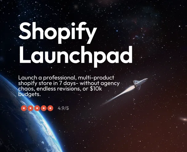 Shopify LaunchPad™ - slide 1
