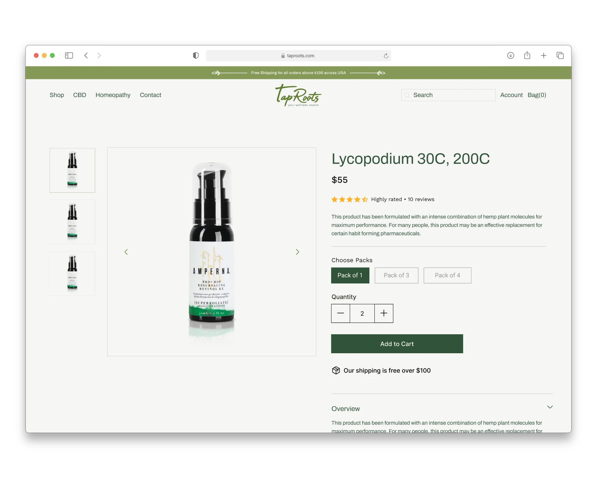 Shopify Plus storefront