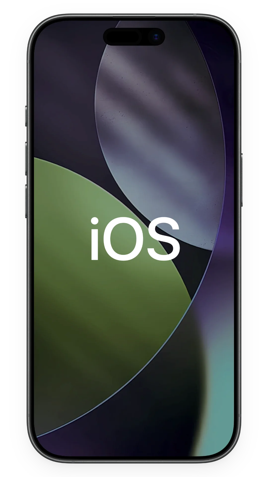 iPhone showing iOS app interface