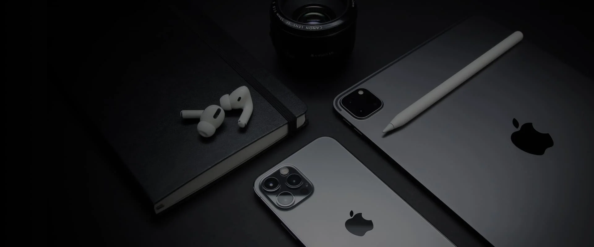 Apple devices and camera gear for iOS development