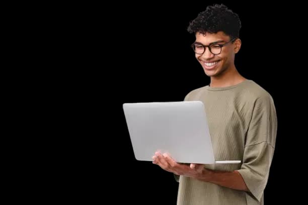 Developer working on automation workflows