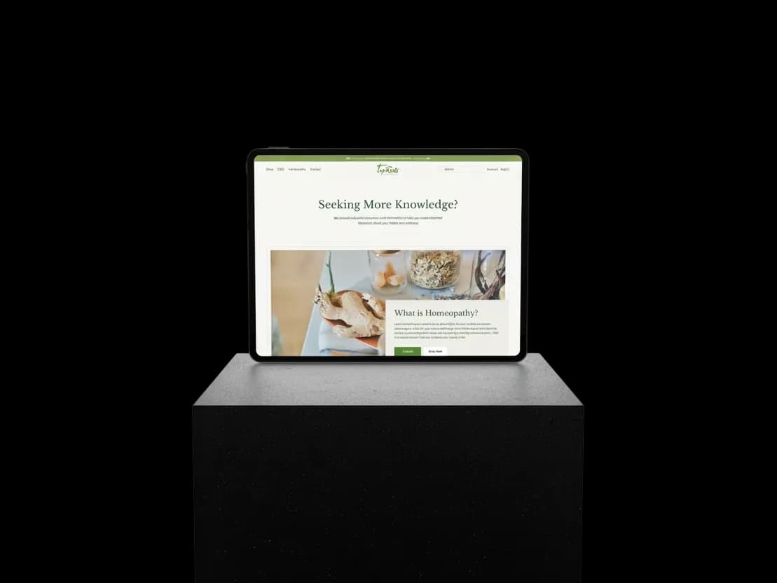 Custom theme on laptop and tablet