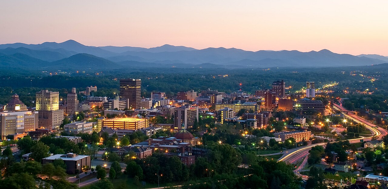 Asheville, NC skyline