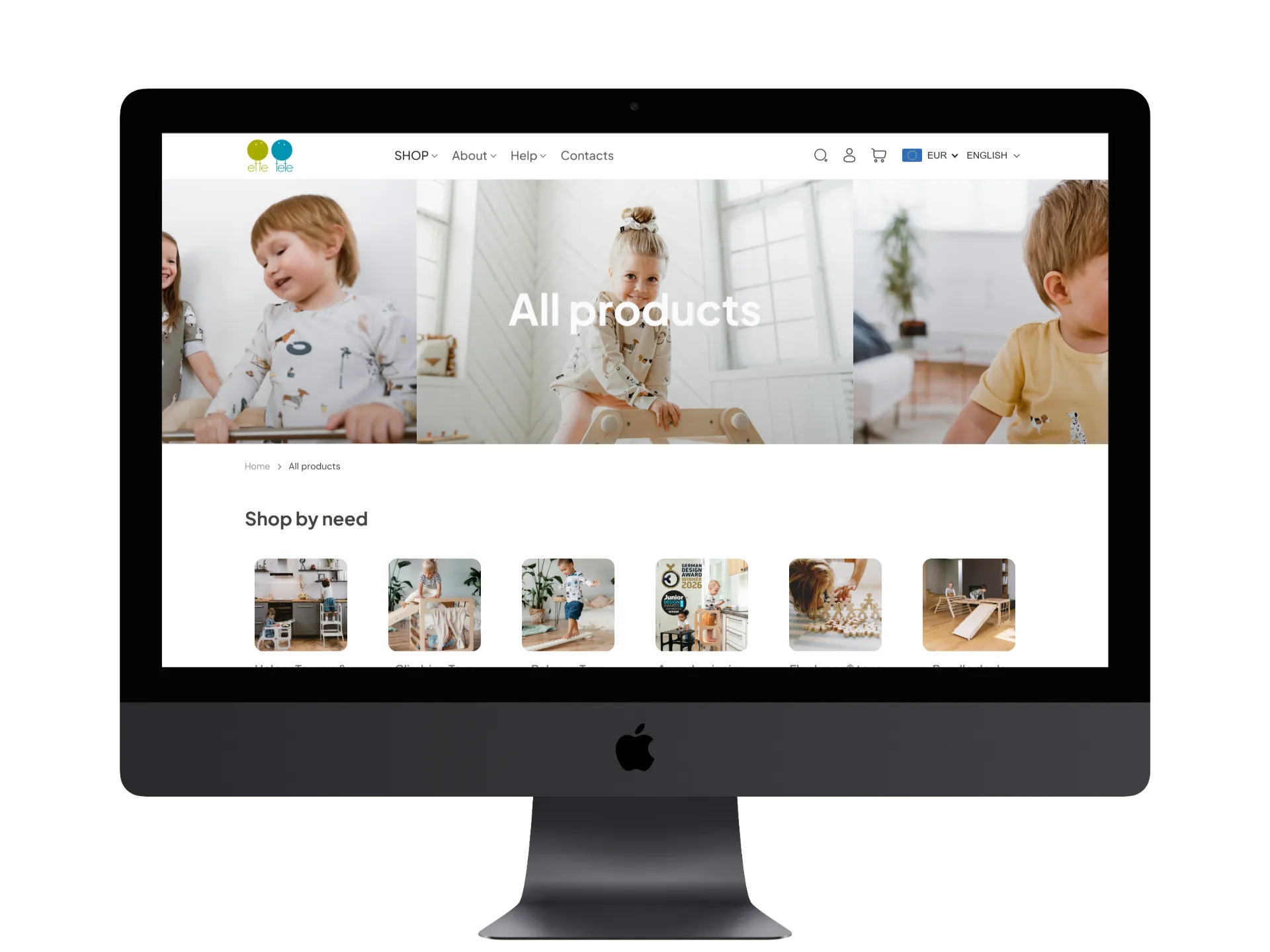 Salesforce CRM on iMac