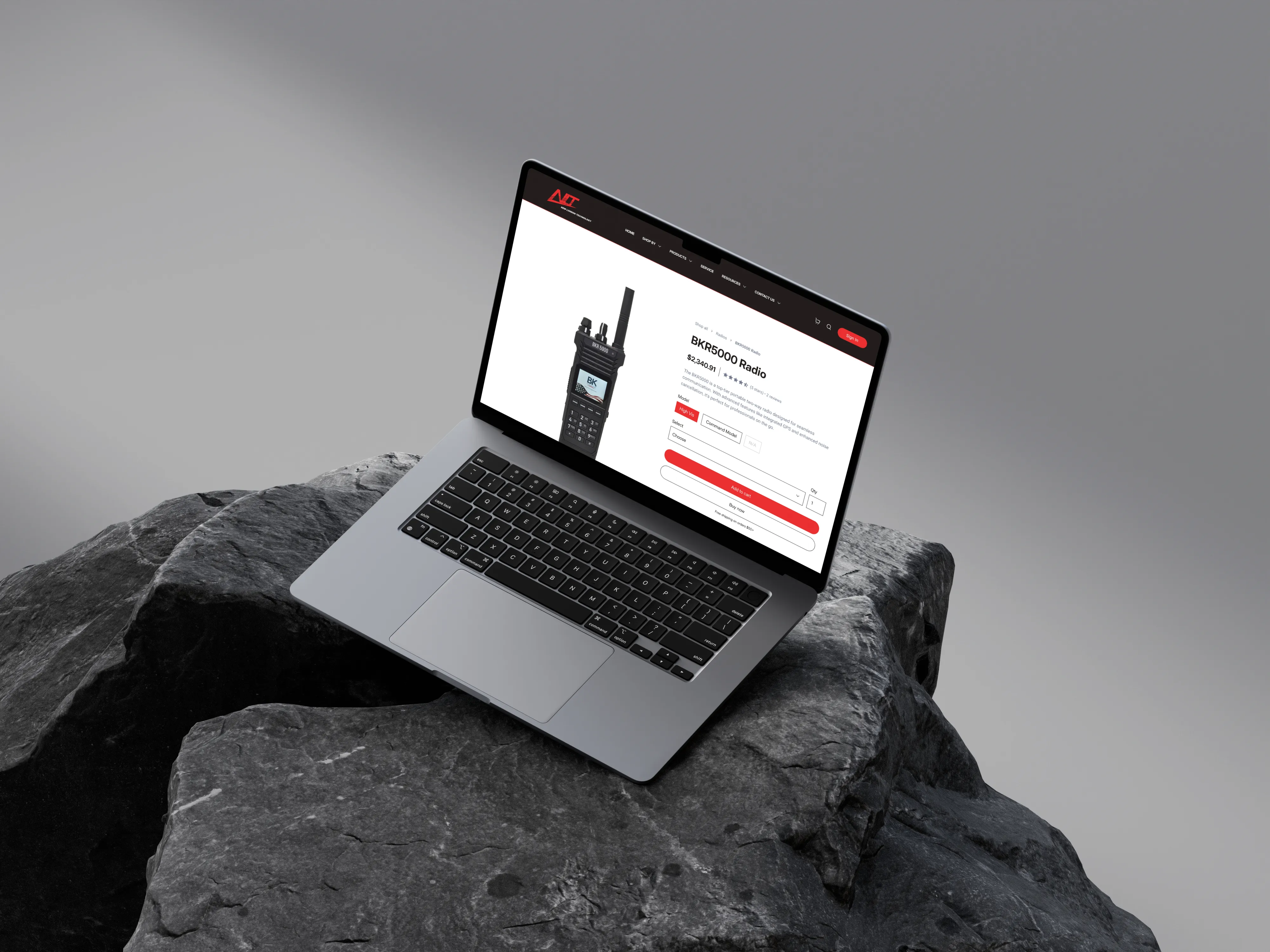 Envsn website screenshot demonstrating GDPR compliance implementation
