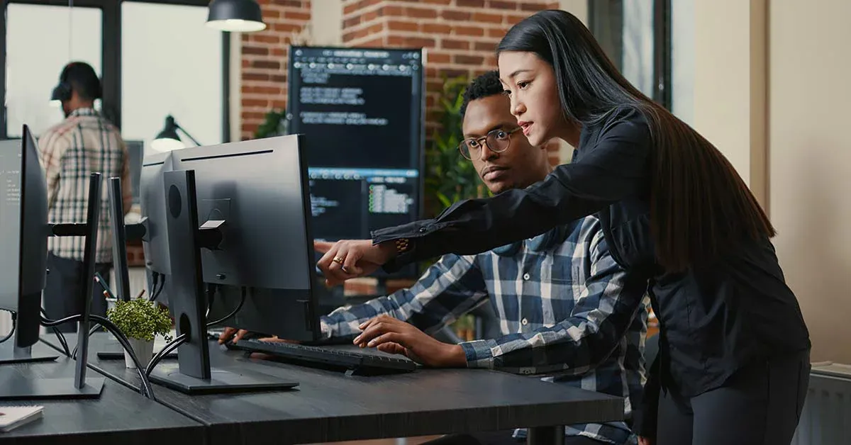 Team analyzing e-commerce data