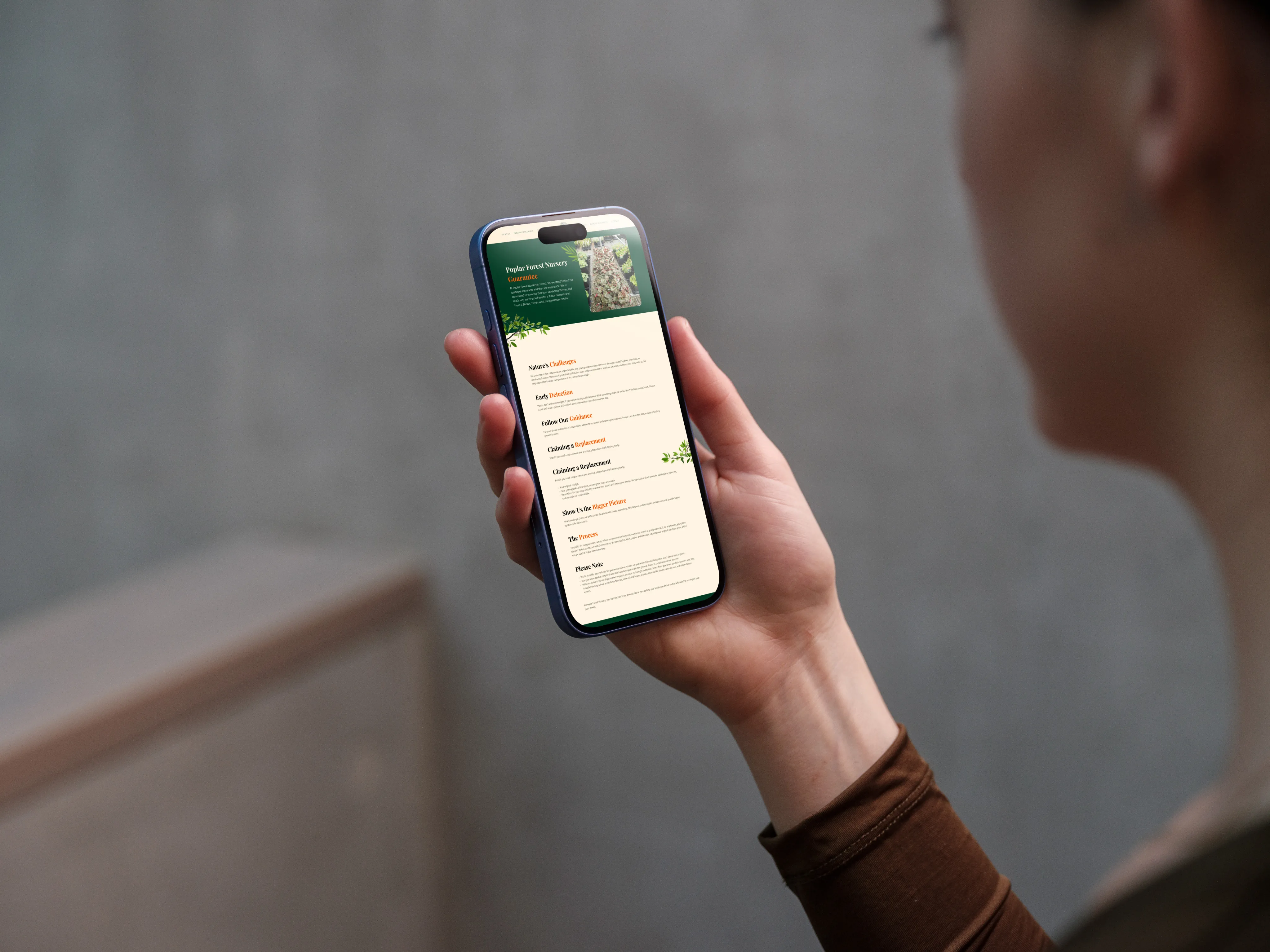 Laptop on rocks showing ecommerce store